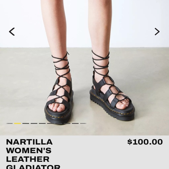 LIGHTLY WORN Dr Marten Sandals - Picture 9 of 9